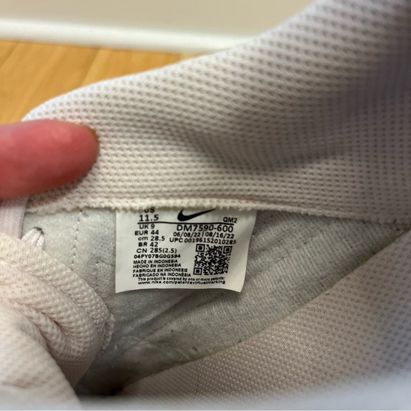 Nike Women's Pink Court Legacy Lift Sneakers size 11,5 - Picture 7 of 7